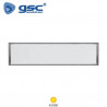 Panel LED Rectangular 40w 4200K 4000Lm EMPOTRABLE Color del marco Níquel 120x30cm Hassi GSC C1/5 UUS
