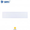 Panel LED Rectangular 40w 4200K 4000Lm EMPOTRABLE Color del marco Blanco 120x30cm Luena GSC