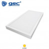 Panel LED Rectangular 36w 4200K 3600Lm SUPERFICIE Color del marco Blanco 90x30cm Kisongo GSC C1/6