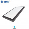 Panel LED Rectangular 24w 6000K 2400Lm SUPERFICIE Color del marco Negro 60x30cm Kisongo GSC C1/6