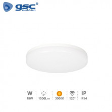 Plafón techo Roma 18w 3000k IP54 GSC C1/12