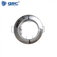 Aro redondo fijo Niquel Mate GU10 Incluido Diámetro empotramiento 60mm GSC UUS