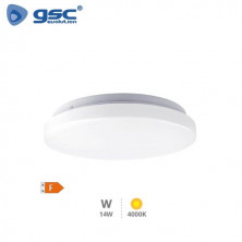 Plafón techo LED Redondo 14w 4000K 1190Lm Blanco Elda GSC C1/10