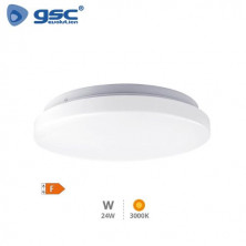 Plafón techo LED Redondo 24w 3000k 1920Lm Blanco Elda GSC C1/10