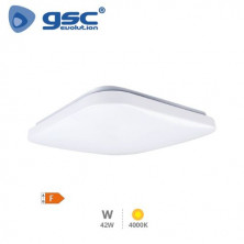 Plafón de techo LED Cuadrado 42w 4000K 3570Lm Bogen GSC C1/5