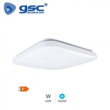 Plafón de techo LED Cuadrado 42w 6500K 3570Lm Bogen GSC C1/5