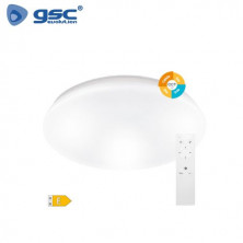 Plafon techo LED Redondo REGULABLE 60w 3000K a 6500K Blanco 5700Lm Austra GSC C1/8