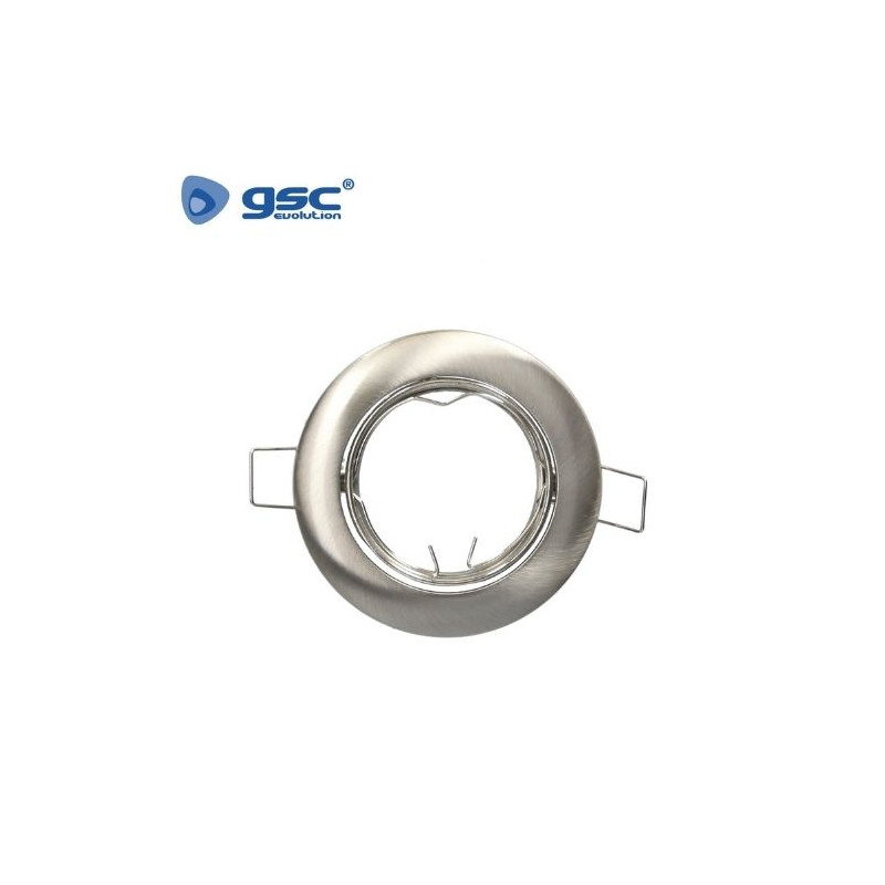 Aro basculante Níquel Satín GU10 Incluido Diám 80mm ÚLTIMAS UNIDADES