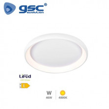 Plafón techo LED Redondo 46w 4000K 3306Lm Blanco Simola GSC C1/1