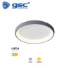 Plafón techo LED Redondo 46w 4000K 3306Lm Gris Simola GSC C1/1