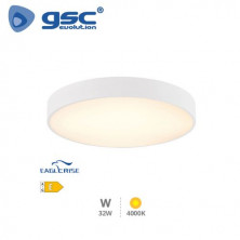 Plafón techo LED Redondo 32w 4000K 2355Lm Blanco Kataja GSC C1/1