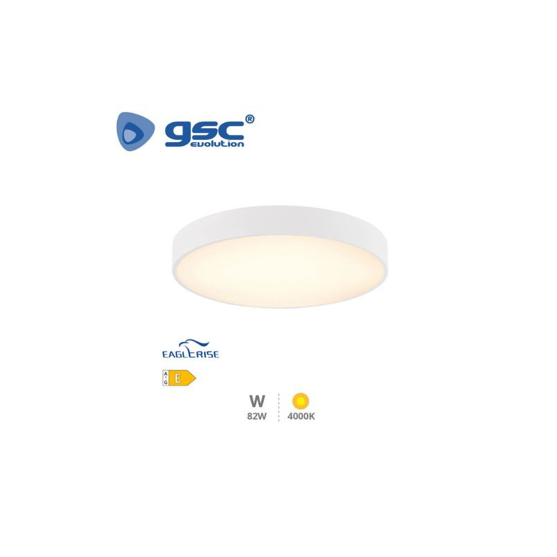 Plafón techo LED Redondo 82w 4000K 6948Lm Blanco Kataja GSC C1/1