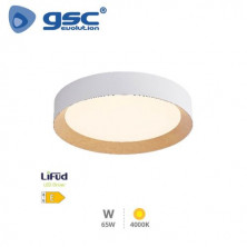 Plafón techo LED Redondo 65w 4000K 3446Lm Blanco Peranka GSC C1/1