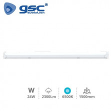 Regleta Pantalla Electrónica LED T8 24w 6500K 2300Lm 1500mm Kolari GSC (A) C1/20