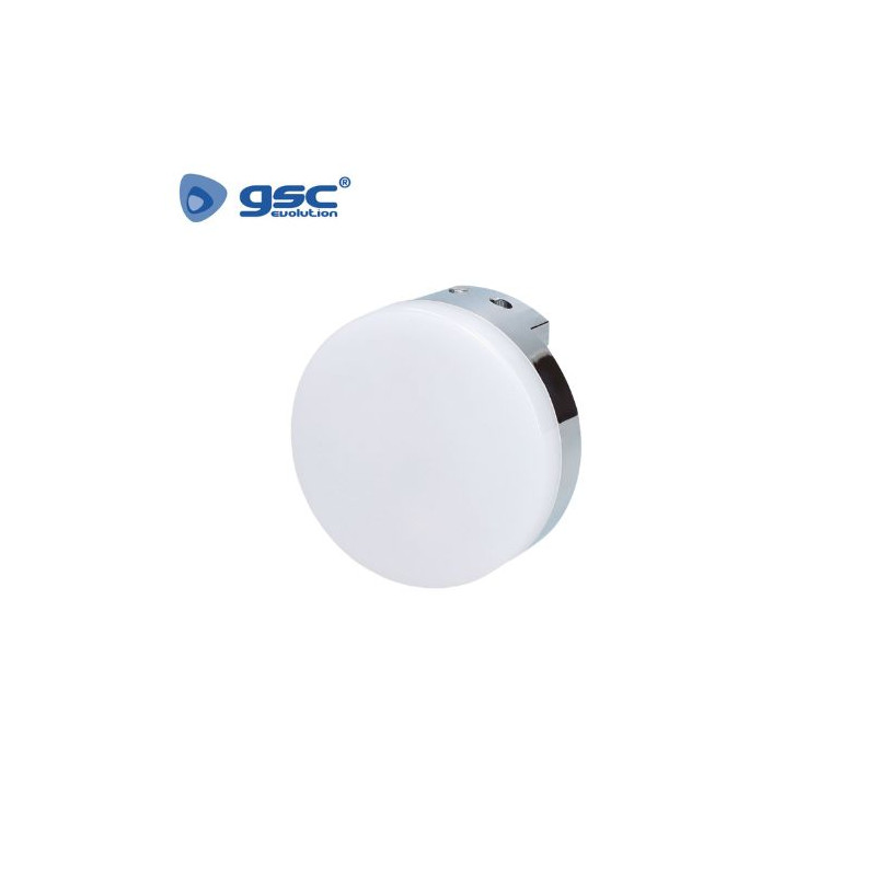 Aplique de baño LED 4,5w 6500K 385Lm Níquel Inada IP44 GSC C1/100