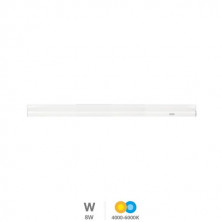 Regleta Pantalla Electrónica LED T5 8w CCT Tono de luz ajustable 960Lm 600mm Siluas GSC C1/25