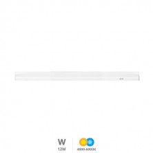 Regleta Pantalla Electrónica LED T5 12w 4000K - 6000K 1440Lm 900mm Siluas GSC C1/25