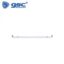 Regleta Pantalla Industrial para 1 tubo LED T8 60cm GSC UUS