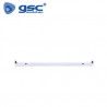 Regleta Pantalla Industrial para 1 tubo LED T8 150 cm GSC UUS