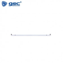 Regleta Pantalla Industrial para 1 tubo LED T8 60 cm Atende GSC C1/60