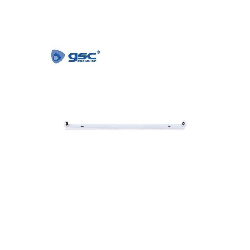 Regleta Pantalla Industrial para 1 tubo LED T8 120 cm Atende GSC C1/60