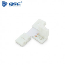 Conector clip en forma de T para unir Tira de LED SMD 2835 8mm GSC C1/1