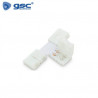 Conector clip en forma de T para unir Tira de LED SMD 2835 8mm GSC C1/1