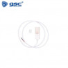 Para tiras LED 230V Ref. 204030025/27/28 Cable alimentación 1M + tapa final GSC