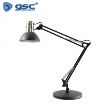 Flexo de sobremesa Mursi E27 40w Negro Diámetro 163x233x750mm GSC UUS