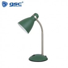 Flexo de sobremesa Nuba E27 40w Verde Diámetro 107x140x345mm ÚLTIMAS UNIDADES