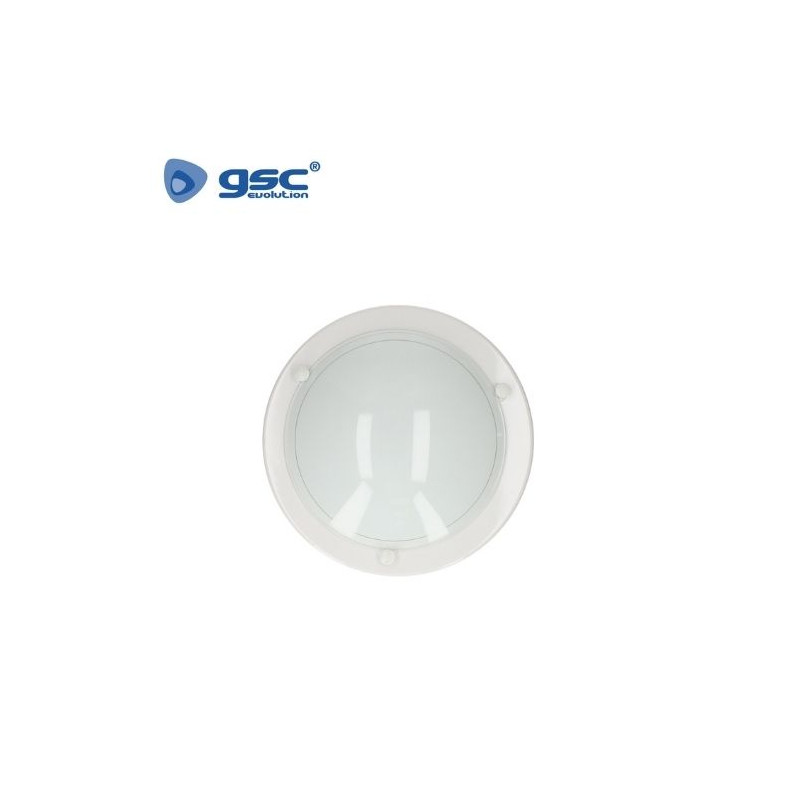 Aplique de Techo 60w E27 Redondo Blanco IP20 220V GSC C1/8
