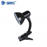 Flexo de sobremesa Saidu E27 40w con pinza Negro GSC C1/30