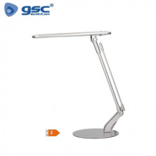 Flexo de sobremesa LED Mawai 4w 6000K IP20 Gris GSC C1/6