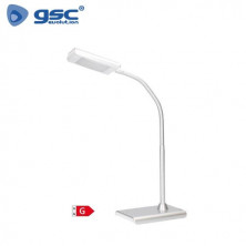 Flexo de sobremesa LED Susua 6w 5000K IP20 Gris GSC C1/10