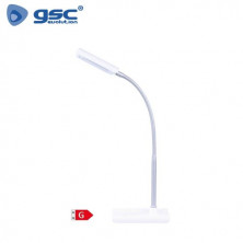 Flexo de sobremesa LED Susua 6w 5000K IP20 Blanco GSC C1/8