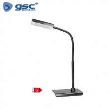 Flexo de sobremesa LED Susua 6w 5000K IP20 Negro GSC C1/8