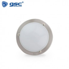 Aplique de Techo 60w E27 Redondo Niquel satin IP20 220V GSC C1/8