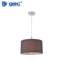 Lámpara colgante Serie Kaliab E27 40w Diámetro 360mm Gris GSC C1/1