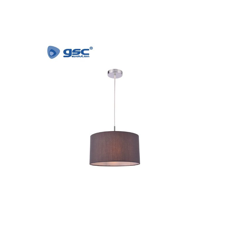 Lámpara colgante Serie Kaliab E27 40w Diámetro 360mm Gris GSC C1/1