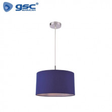 Lámpara colgante Serie Kaliab E27 40w Diámetro 360mm Azul GSC C1/1