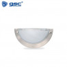 Aplique de pared 60w E27 Semicircular Interior Níquel IP20 220V GSC C1/12