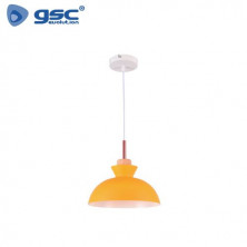 Lámpara colgante Serie Sompara E27 40w Diámetro 280mm Amarillo GSC C1/1