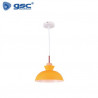 Lámpara colgante Serie Sompara E27 40w Diámetro 280mm Amarillo GSC C1/1