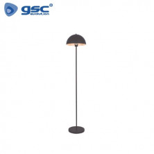 Lámpara de pie E27 40w 1450mm Gris antracita Serie Gohira GSC C1/1
