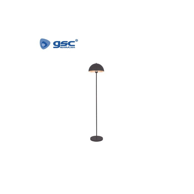 Lámpara de pie E27 40w 1450mm Gris antracita Serie Gohira GSC C1/1