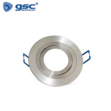 Aro redondo basculante Aluminio GU10 Incluido Diámetro 90mm Diámetro empotramiento 75mm GSC C10/100