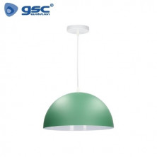 Lámpara de techo colgante Serie Abala E27 Ø300mm Verde