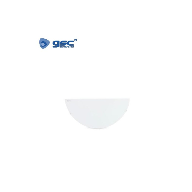 Aplique de pared 60w E27 Semicircular Interior Blanco IP20 220V GSC C1/12