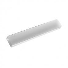 Perfil de aluminio 2m superficie OPAL para tiras LED hasta 12,3mm SILVER C1