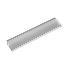 Perfil de aluminio 2m empotrable OPAL para tiras LED hasta 12,4mm SILVER C1